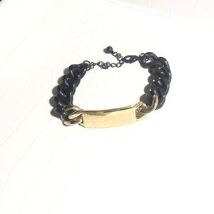 Gold & Black Bracelet